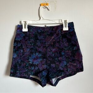 UO velvet hot pants